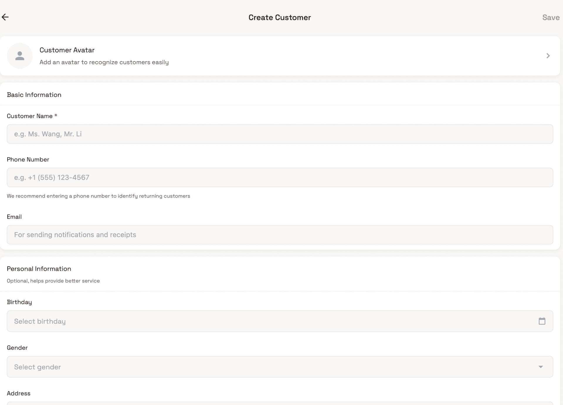 Yellowpink client records